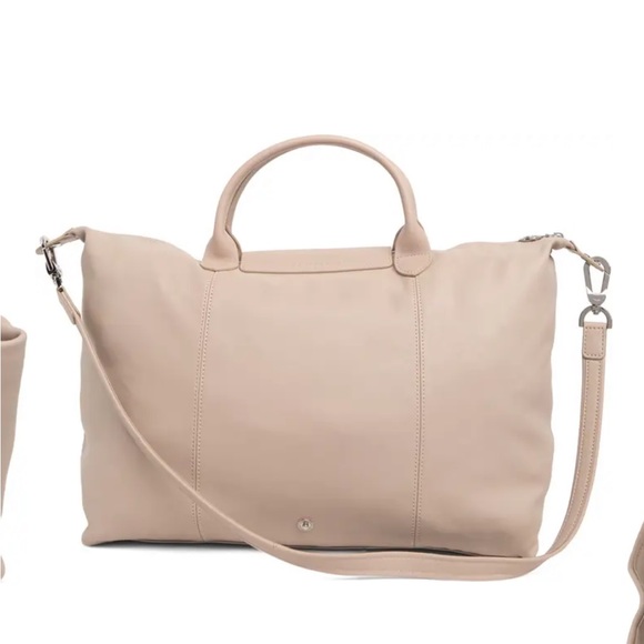 Longchamp Le Pliage Cuir Top Handle Bag CLAY - Picture 4 of 15